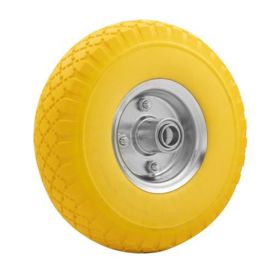 Anti-puncture hand truck wheel 3.00-4 anti-puncture PU (260x85) hub hole Ã˜ 20 mm