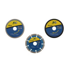 Diamond discs 115 mm 3-piece