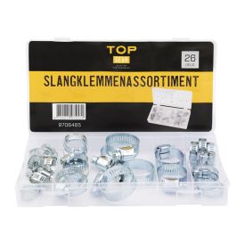 Slangklemmen assortiment 26-delig - TOPGEAR