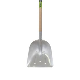 Grain shovel with handle