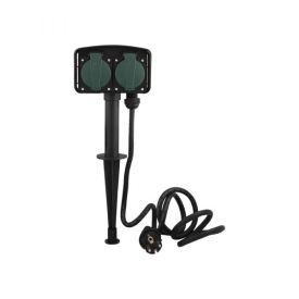 Tuincontactdoos met spies 1,5 m