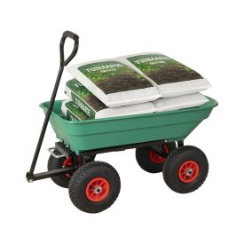 Garden cart with tipping function 50 liters