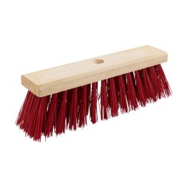 Broom nylon red 29 cm