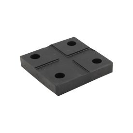 Rubber blok voor assteun hoog model - TOPGEAR