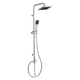 Hoofd-/handdoucheset chroom met omstel