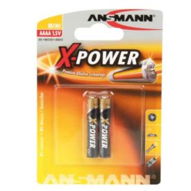 X-power alkaline batterij AAAA LR08 2 stuks