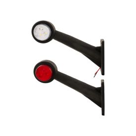 LED breedtelampen set 45 graden L+R - TRAILERGEAR