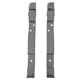 Kentekenplaathouder XL RVS set 2 stuks