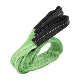 Hijsband 2 ton, groen, 1.5 meter, dubbel gelaagd, lussen - TRAILERGEAR  - €5,85 Hijsband 2 ton, groen, 1.5 meter, dubbel gelaagd, lussen - TRAILERGEAR