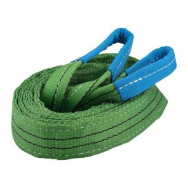 Hijsband 2 ton, groen, 4 meter, dubbel gelaagd, lussen - TRAILERGEAR  - €12,17 Hijsband 2 ton, groen, 4 meter, dubbel gelaagd, lussen - TRAILERGEAR