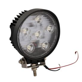 Werklamp 6 LED's, 18W 12-24V, Ø115 mm - TRAILERGEAR