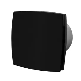 Badkamer ventilator timer ø125 mm mat zwart Silent