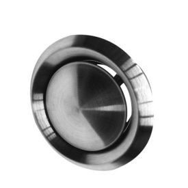 Afzuigventiel RVS Ø100 mm