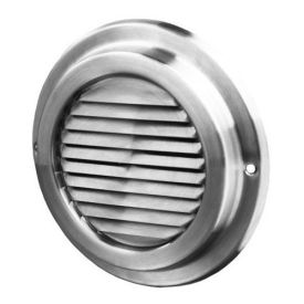 Ventilatierooster rond RVS Ø150 mm