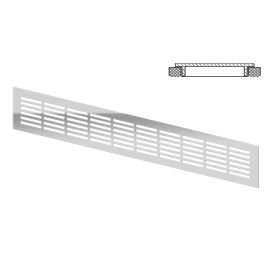 Ventilatierooster aluminium 480x80 mm