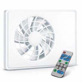 Badkamer ventilator iFAN met afstandsbediening 100 - 125 mm