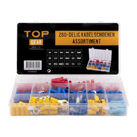 Kabelschoenen assortiment 260-delig TOPGEAR