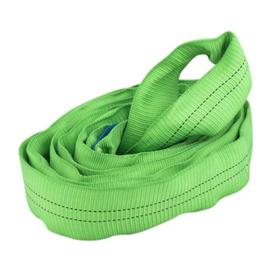 Rondstrop 2 ton, groen, 2 meter, eindloze hijsband - TRAILERGEAR