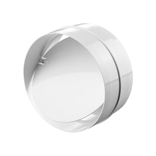 Ventilatiebuis ø100 mm buisverbinder met terugslagklep