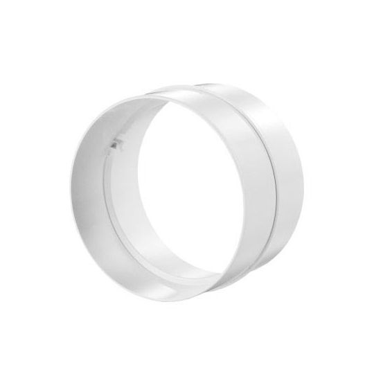 Ventilatiebuis ø125 mm buisverbinder