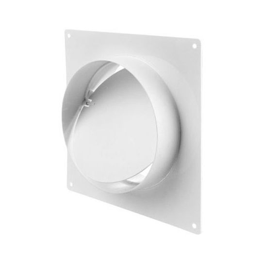 Ventilatiebuis muuraansluiting met terugslagklep ø125 mm