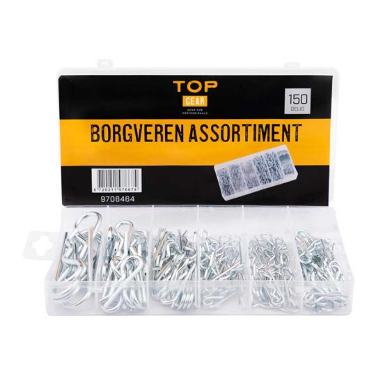 Borgveren assortiment 150-delig - TOPGEAR