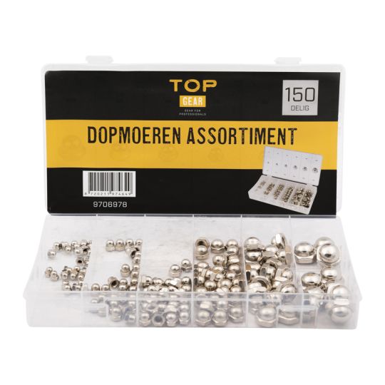 Dopmoeren assortiment 150-delig - TOPGEAR