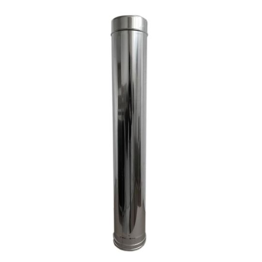 Concentrisch rookkanaal RVS L:100cm Ø130-200mm
