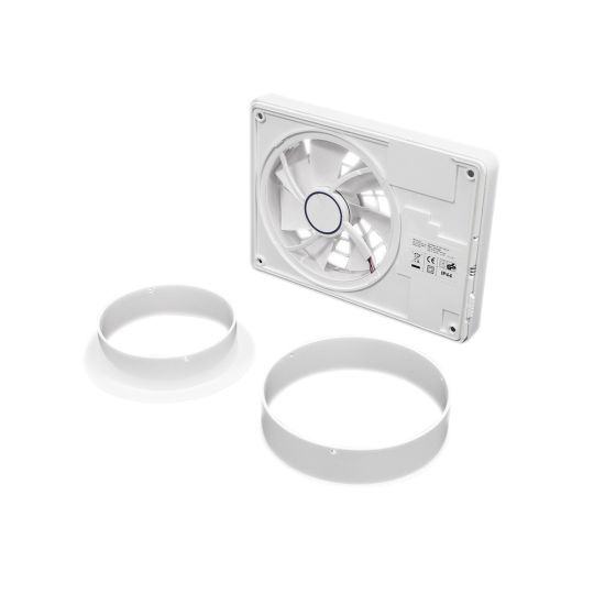 Badkamer ventilator iFAN met afstandsbediening 100 - 125 mm