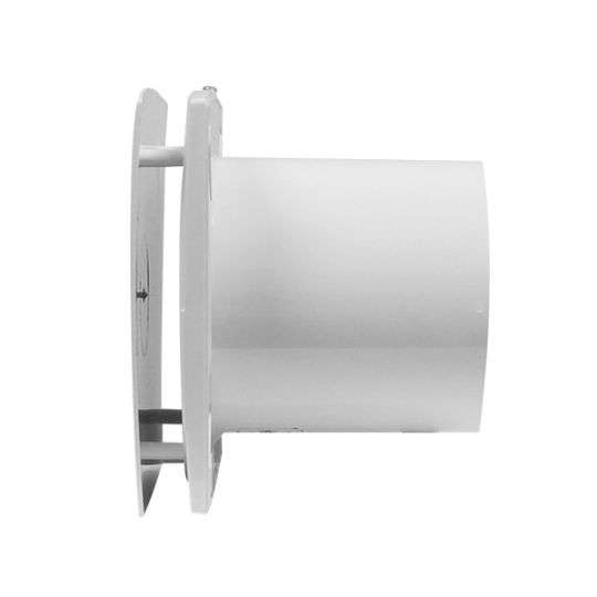 Badkamer ventilator vochtsensor/timer ø125 mm Silent